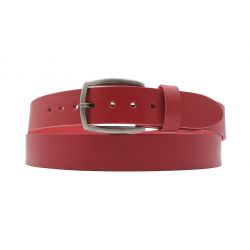 Ceinture la guêpe en cuir rouge 1043