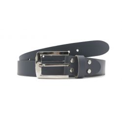 Ceinture la guêpe en cuir gris foncé 1045