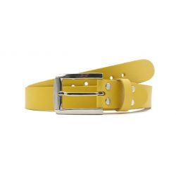 Ceinture la guêpe en cuir jaune 1045
