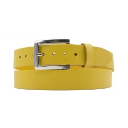 Ceinture la guêpe en cuir jaune 1045
