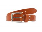 Ceinture la guêpe en cuir orange 1045