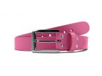 Ceinture la guêpe en cuir rose 1045