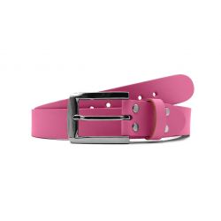 Ceinture la guêpe en cuir rose 1045