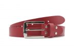 Ceinture la guêpe en cuir rouge 1045