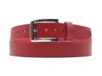 Ceinture la guêpe en cuir rouge 1045