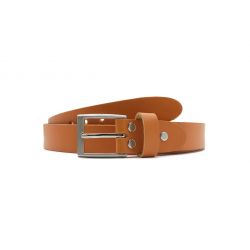 Ceinture la guêpe en cuir gold orangé 1051