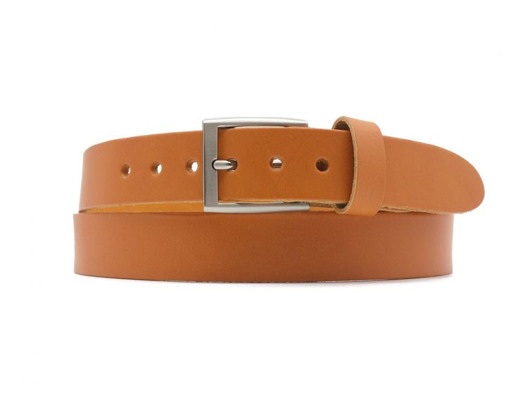 Ceinture la guêpe en cuir gold orangé 1051