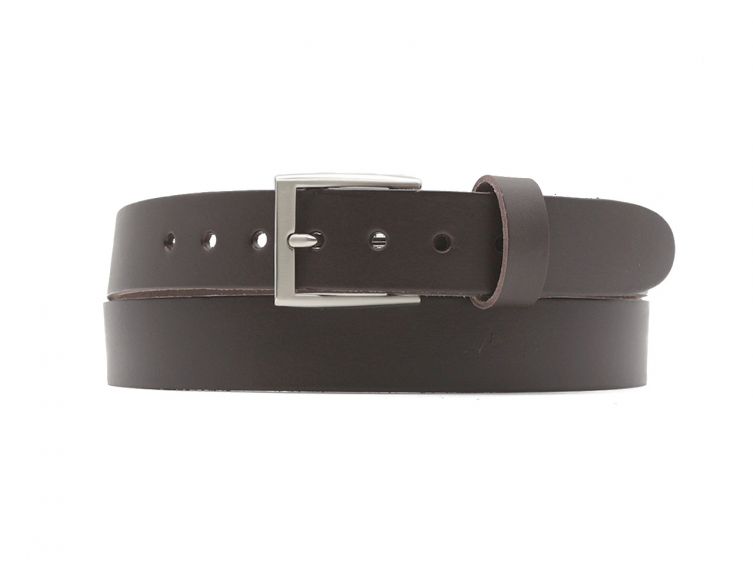 Ceinture la guêpe en cuir marron 1051