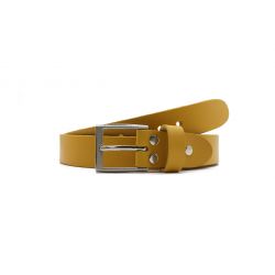 Ceinture la guêpe en cuir moutarde 1051