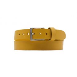 Ceinture la guêpe en cuir moutarde 1051