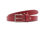 Ceinture la guêpe en cuir rouge 1051