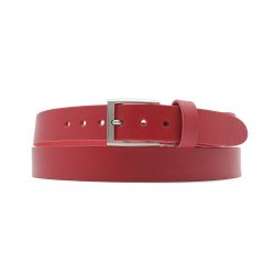 Ceinture la guêpe en cuir rouge 1051