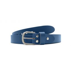 Ceinture la guêpe en cuir bleu royal 1052