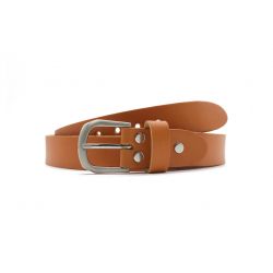 Ceinture la guêpe en cuir gold orangé 1052