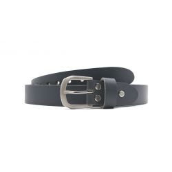 Ceinture la guêpe en cuir gris foncé 1052