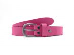 Ceinture la guêpe en cuir rose 1052