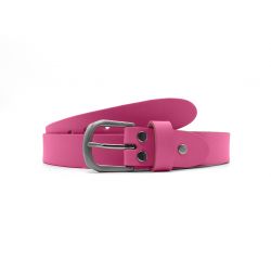 Ceinture la guêpe en cuir rose 1052