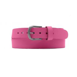 Ceinture la guêpe en cuir rose 1052