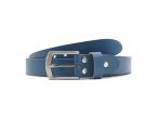 Ceinture la guêpe en cuir bleu moyen 1053