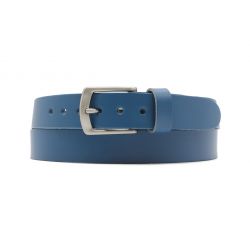 Ceinture la guêpe en cuir bleu moyen 1053