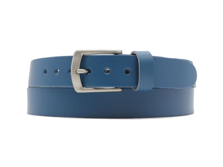Ceinture la guêpe en cuir bleu moyen 1053