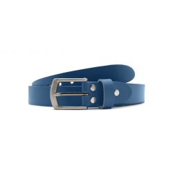 Ceinture la guêpe en cuir bleu royal 1053