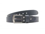 Ceinture la guêpe en cuir gris foncé 1053