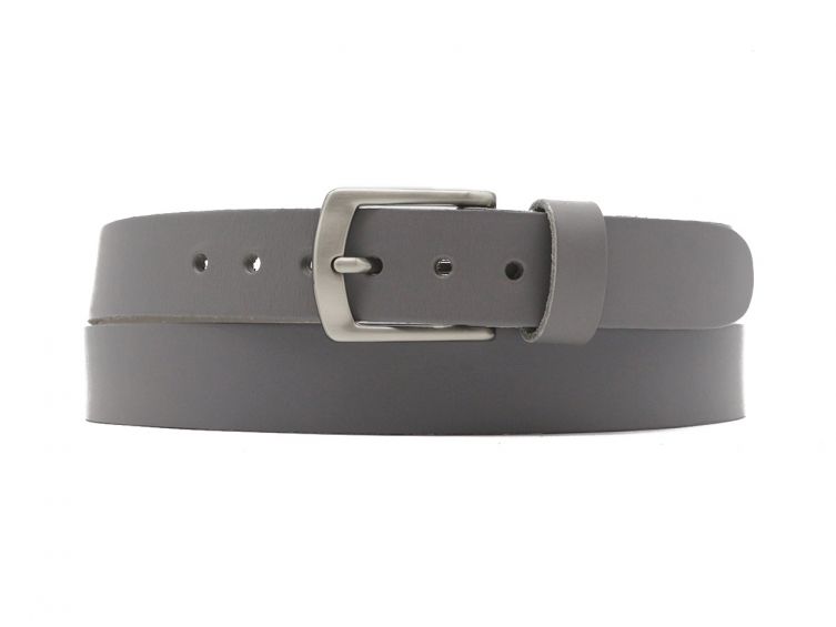 Ceinture la guêpe en cuir gris moyen 1053