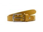 Ceinture la guêpe en cuir moutarde 1053