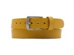 Ceinture la guêpe en cuir moutarde 1053
