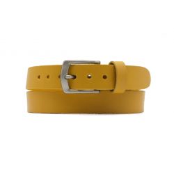 Ceinture la guêpe en cuir moutarde 1053
