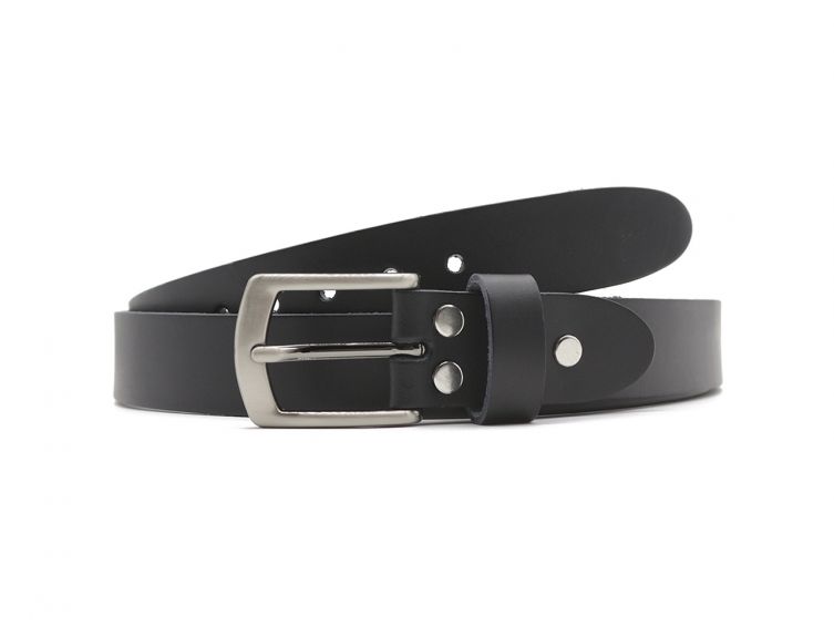 Ceinture la guêpe en cuir noir 1053