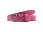 Ceinture la guêpe en cuir rose 1053