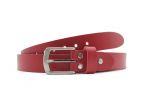 Ceinture la guêpe en cuir rouge 1053