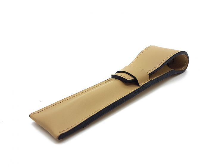 Etui à stylo en cuir (8 couleurs)