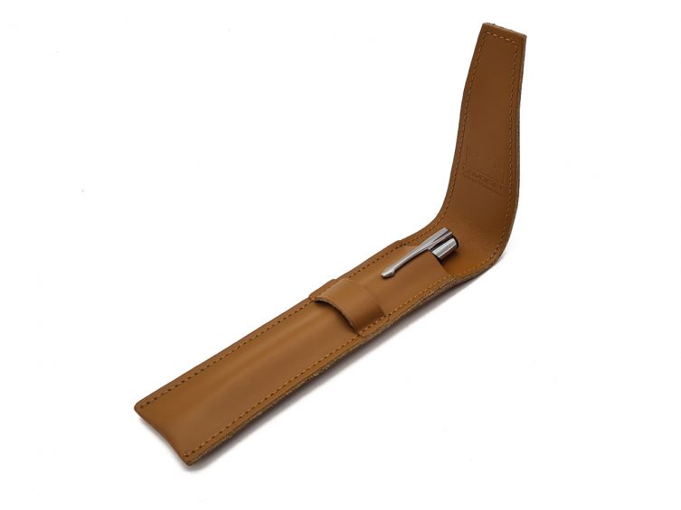 Etui à stylo en cuir (8 couleurs)