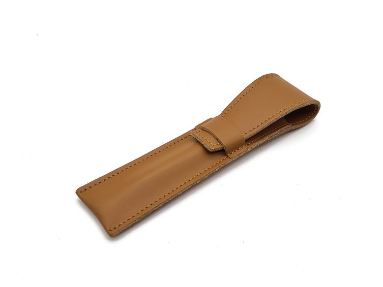 Etui à stylo en cuir (8 couleurs)