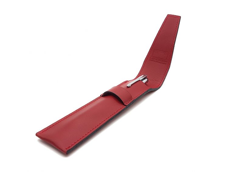 Etui à stylo en cuir (8 couleurs)