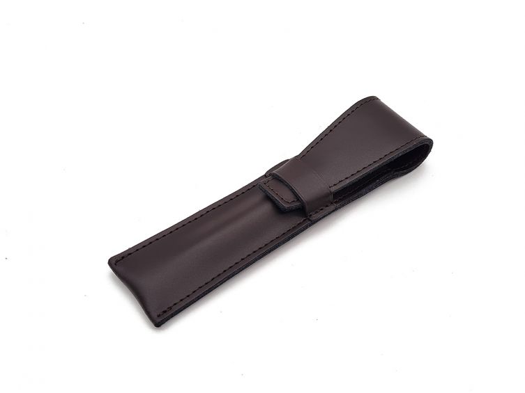 Etui à stylo en cuir (8 couleurs)