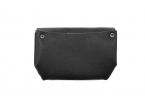 Porte-monnaie original en cuir noir - 414