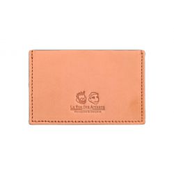 Porte carte ultra simple - couleur naturellement variable