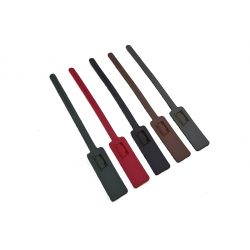 Attache en cuir x5 - Lavoisier - couleur variable