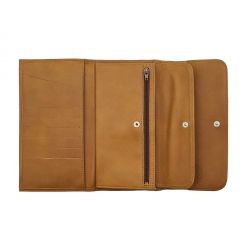 Compagnon "Luxe" en cuir gold - 20 cm - PM-004-01