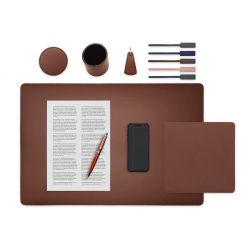 Set de bureau marron