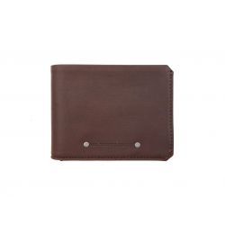 Portefeuille à l'italienne en cuir cognac - 960