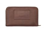 Compagnon en cuir cognac - avec dragonne - 985