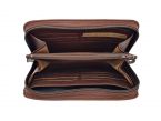 Compagnon en cuir cognac - avec dragonne - 985