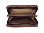 Compagnon en cuir cognac - avec dragonne - 985