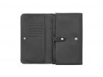 Compagnon en cuir noir - B84
