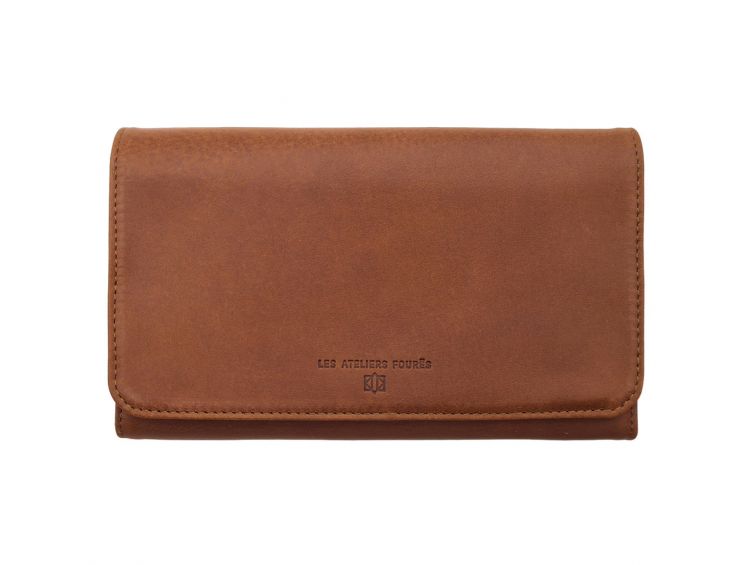 Compagnon en cuir fauve - B84